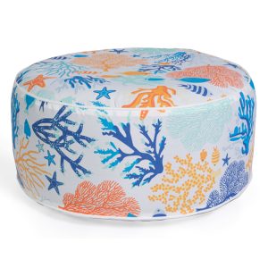 Coral Ottoman