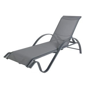 Solar Dark Grey Sunbed