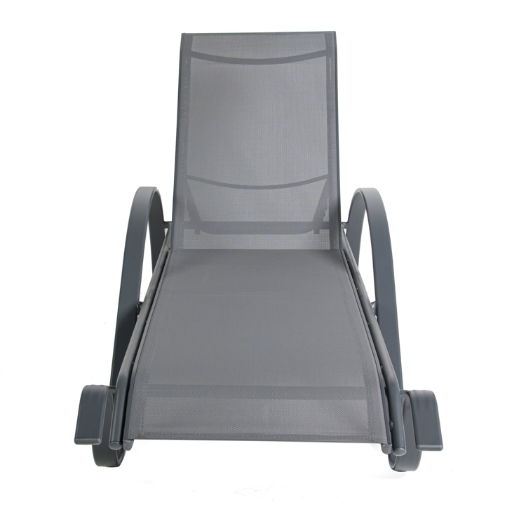 Solar Dark Grey Sunbed