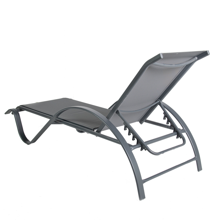 Solar Dark Grey Sunbed