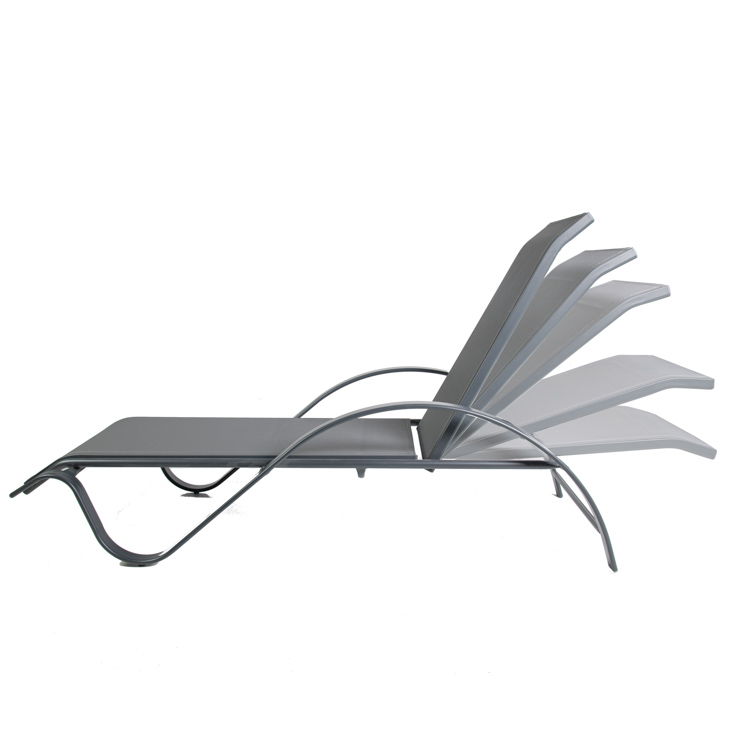 Solar Dark Grey Sunbed