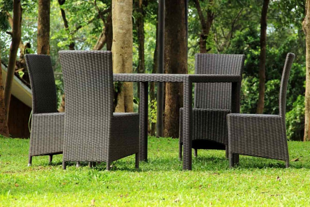 muebles de exterior resistentes