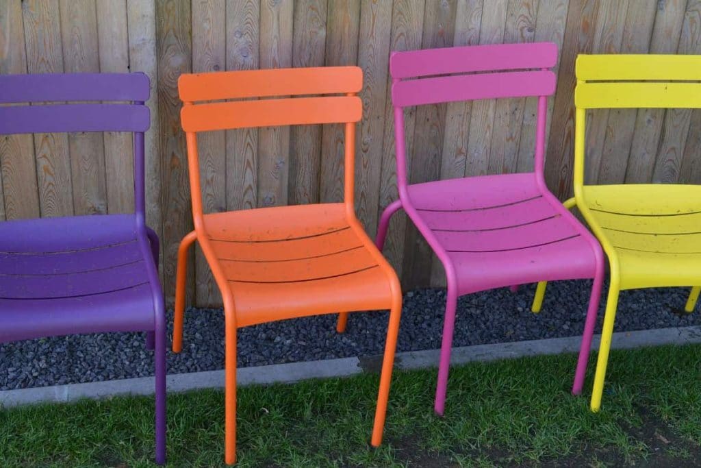 color de muebles modernos