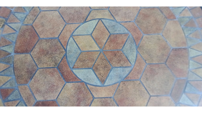 Canarias Terracota Aluminium Table 80