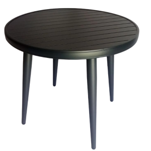 Mesa Canarias Aluminio Redonda 90