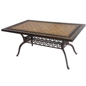 Mesa Canarias Aluminio Terracota 160x90 (4)