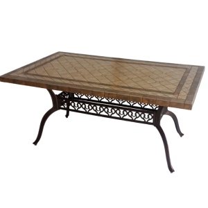 Mesa Canarias Aluminio Arena 160x90 (3)