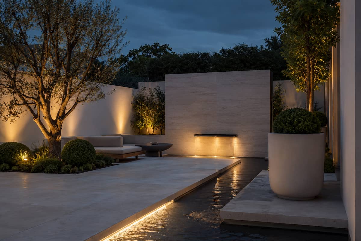 modern minimalist gardens
