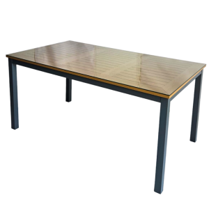 Family Table Polywood Dark Grey